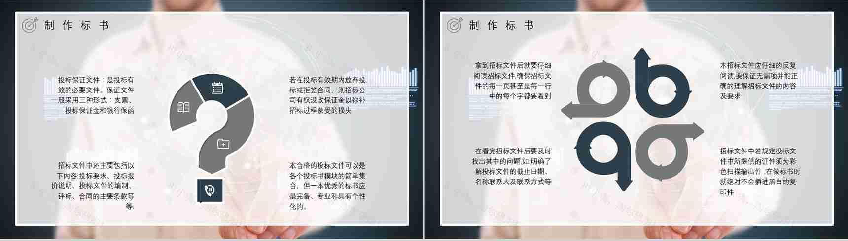获取招标公告制作标书商务部门投标书制作流程培训教案PPT模板-8