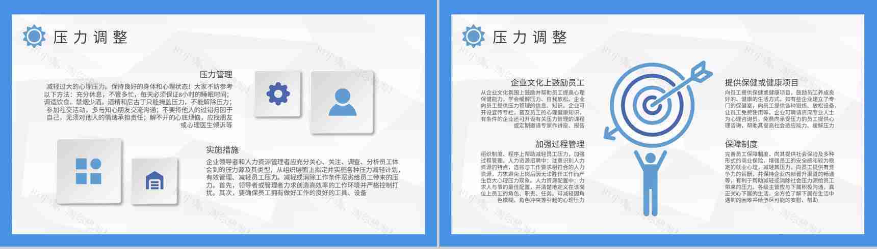 员工压力管理知识培训个人情绪调节方法学习心得PPT模板-4