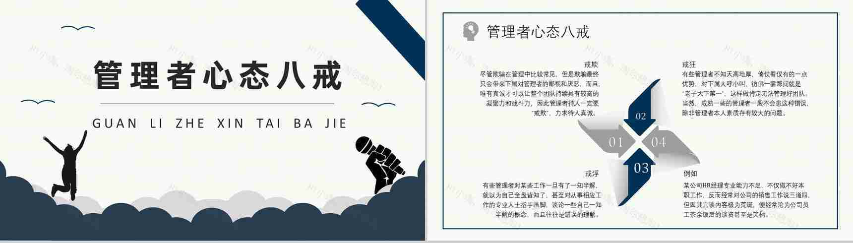 企业管理者要求和心态调节的方法及技巧培训课程与收获PPT模板-5