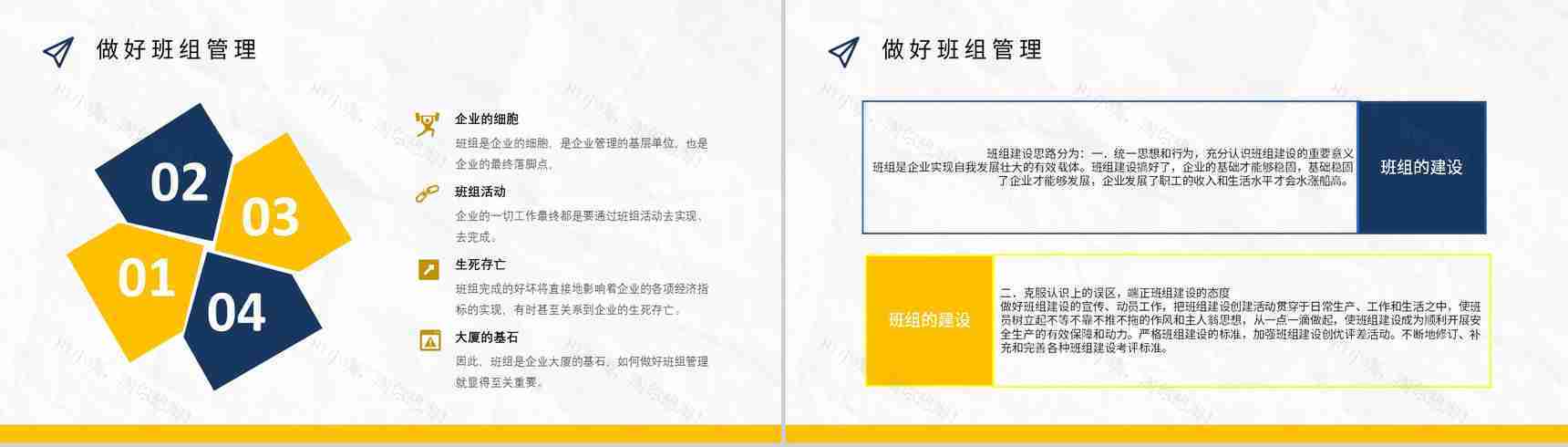 班组管理创新方案和措施管理制度心得体会管理思路与方法不足与改进PPT模板-3