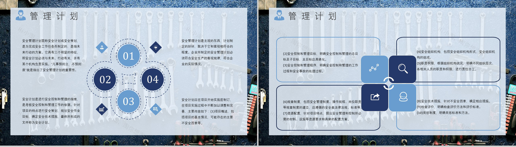 安全管理内容培训内容总结课件教育工程安全培训教育PPT模板-5