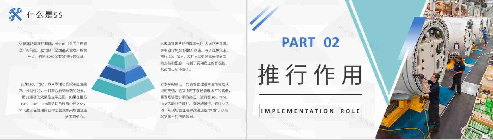 5S现场管理内容培训课件企业生产车间管理工作总结汇报PPT模板-4