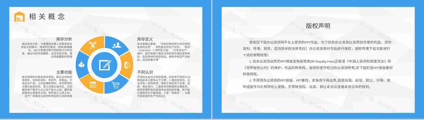 物流运输管理流程供应链库存管理知识内容总结PPT模板-8
