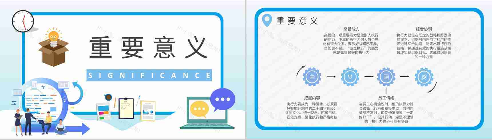执行力培训内容定义学习团队建设案例分析总结PPT模板-5