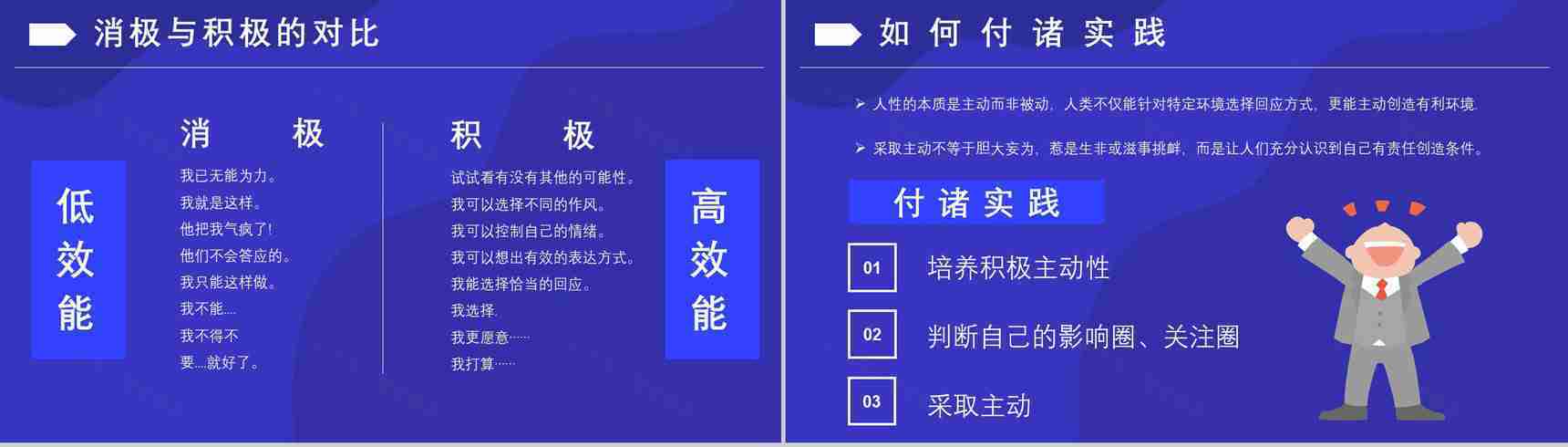 史蒂芬柯维《高效能人士的七个习惯》内容简介分析经典教育类图书PPT模板-8