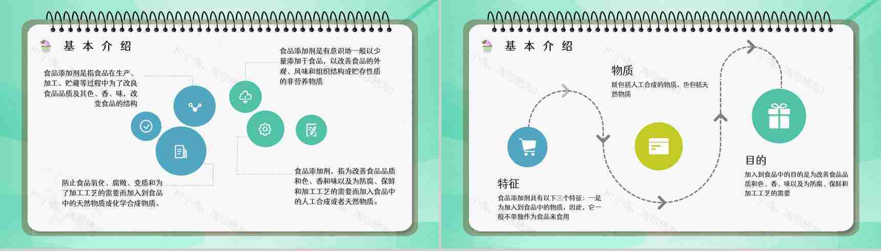 个人健康安全管理之食品添加剂的危害了解食品安全重视宣传活动PPT模板-7