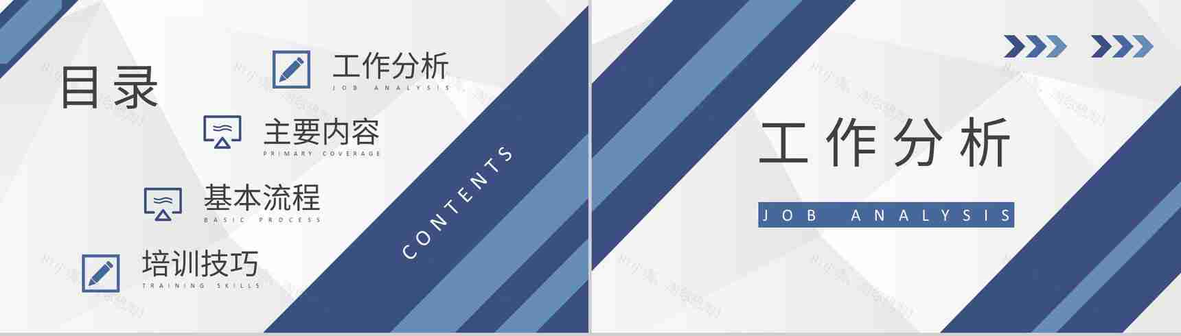金融公司员工年度培训计划部门管理建设发展工作总结PPT模板-2