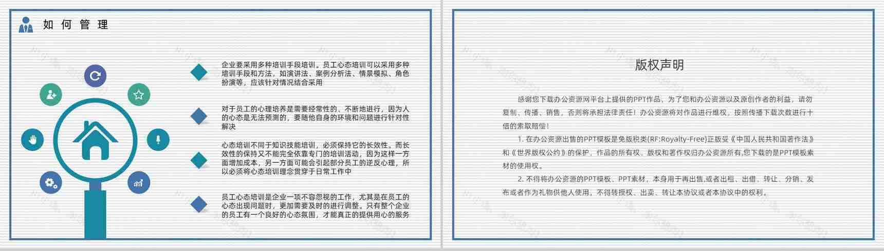 公司团队建设与管理培训计划员工管理者心态问题调节舒缓压力教育讲座PPT模板-11