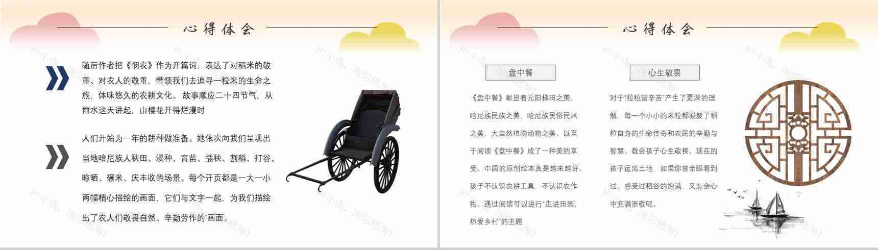 教师备课《盘中餐》艺术特色名著知识点梳理PPT模板-5