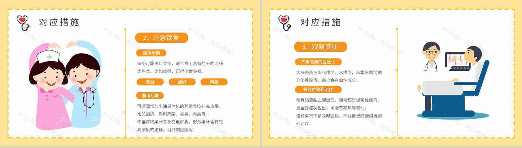 夏季腹泻预防知识宣传活动方案腹泻应急处理方法学习PPT模板-9