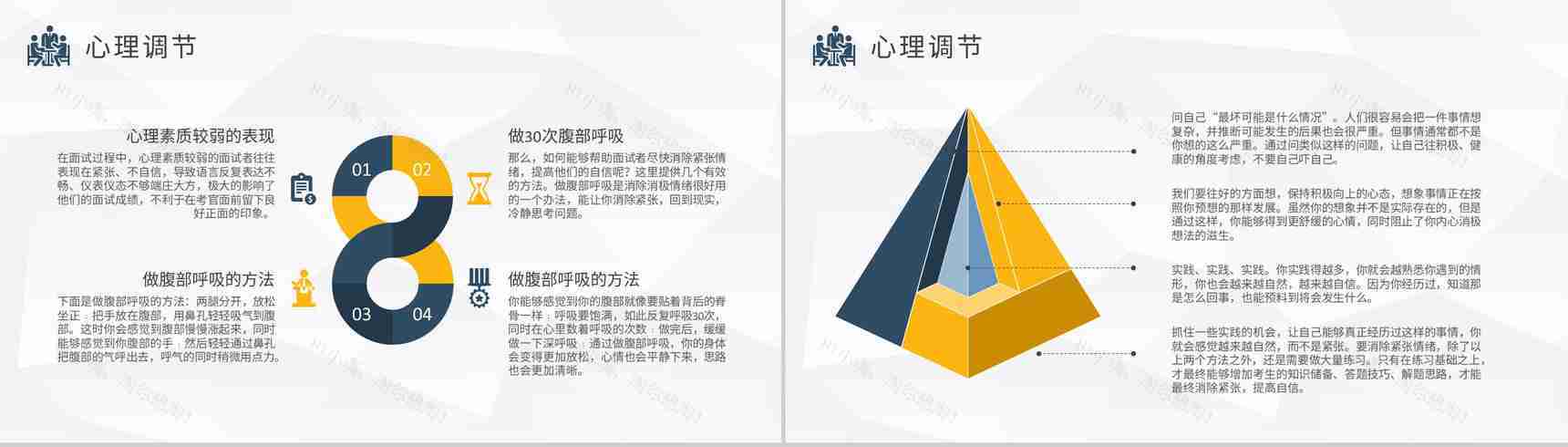 面试技巧培训课件个人求职过程沟通交流通用话术学习PPT模板-5