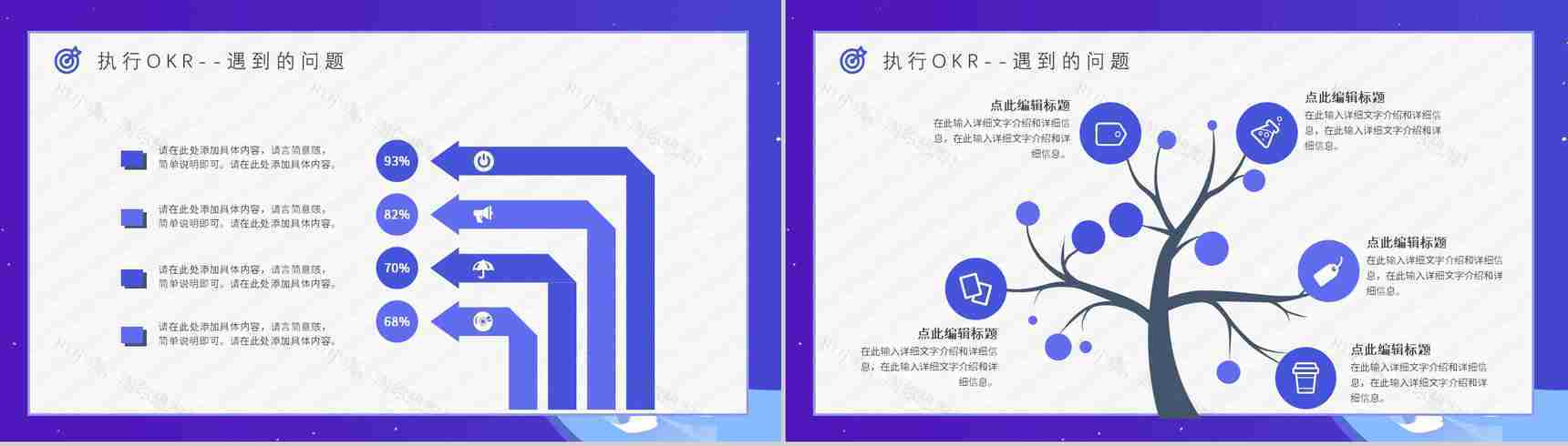 OKR目标管理概念意义工作法心得体会学习总结培训PPT模板-12