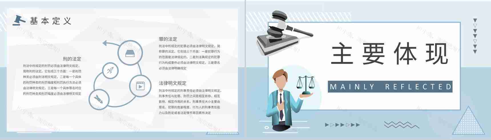 法学专业知识培训罪行法定原则基本要求学习PPT模板-5