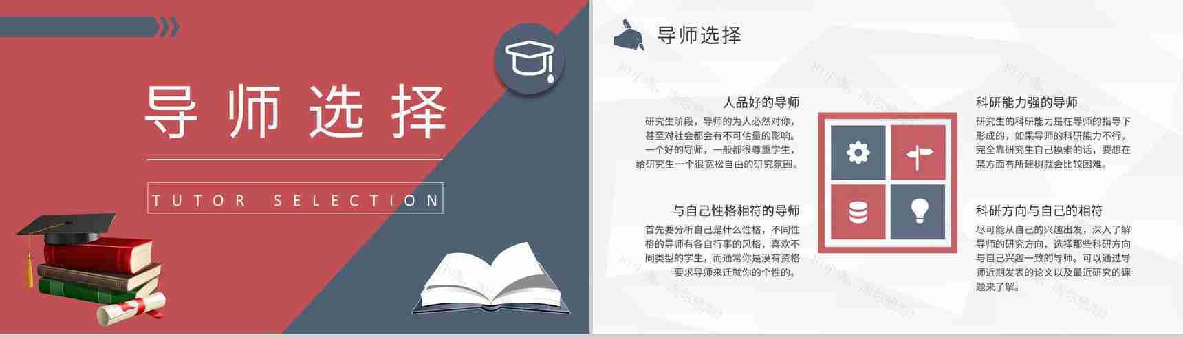 考研保研经验交流会活动宣传策划内容汇报PPT模板-6