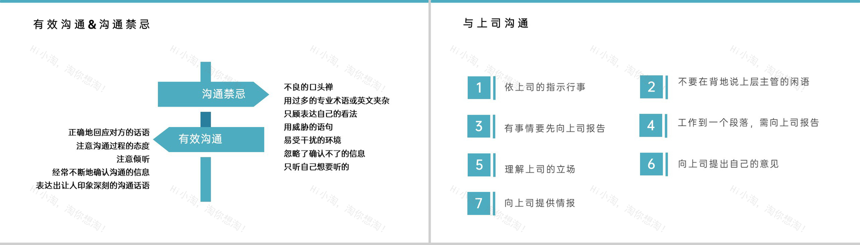 青色商务风企业员工个人职业化素养提升培训PPT模板-12