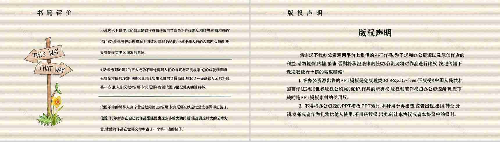 俄国著名长篇小说《安娜卡列尼娜》名著导读内容鉴赏摘抄PPT模板-12