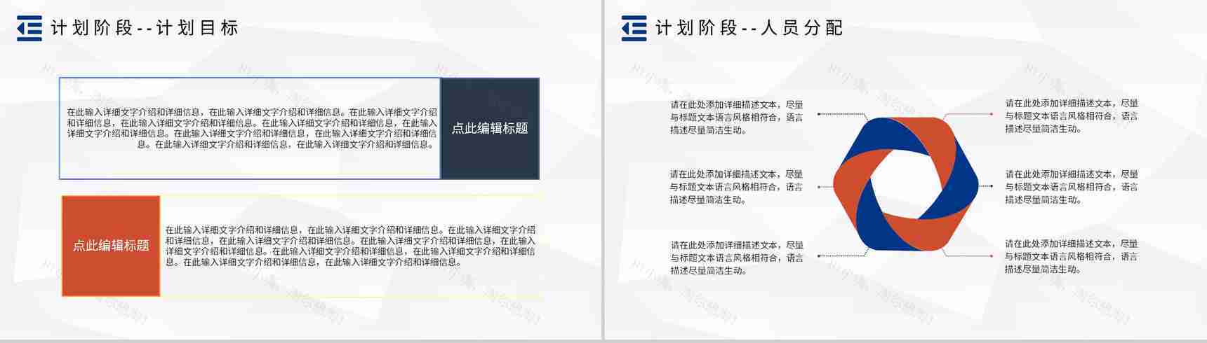 PDCA管理循环的四个阶段案例分析PDCA模型医护管理PPT模板-7