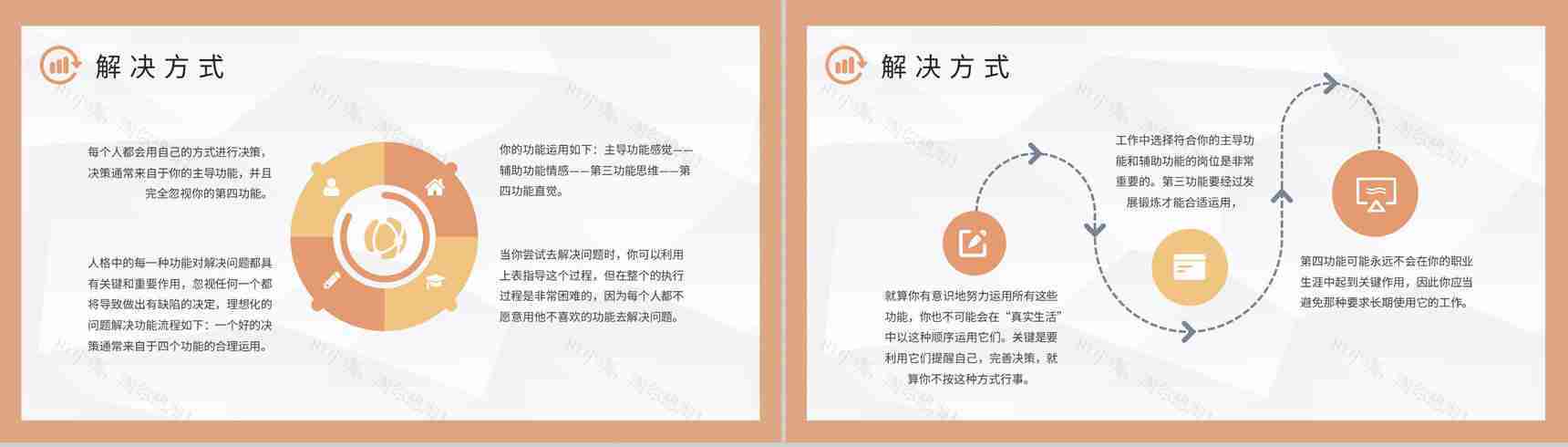 MBTI性格分析ISFJ个性特征描述公司员工职业领域建议PPT模板-7