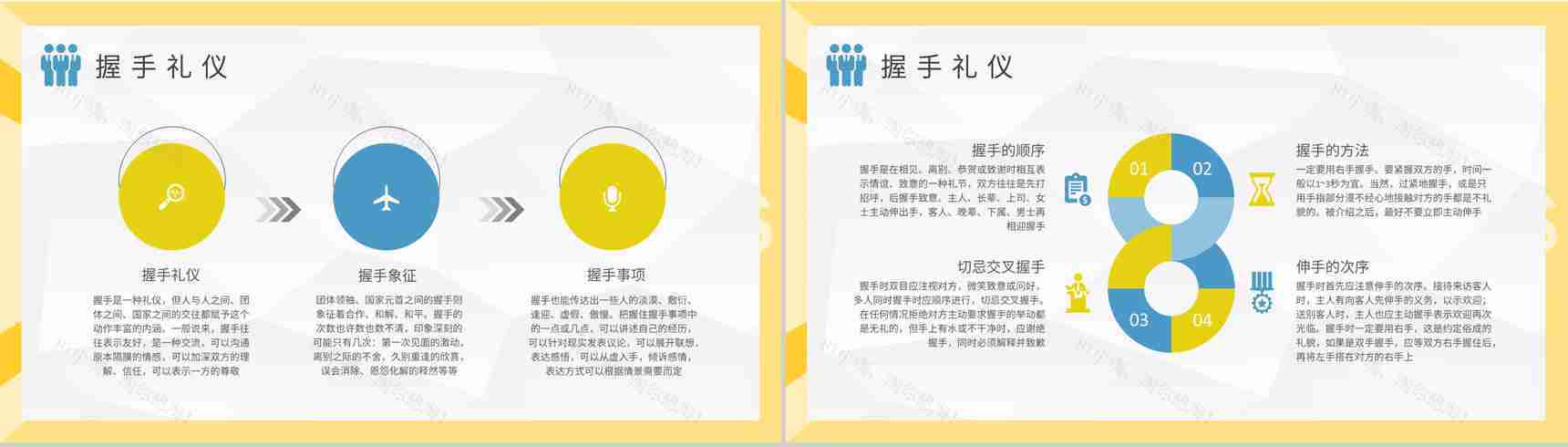 员工入职商务礼仪知识培训办公室着装举止规范内容总结PPT模板-6