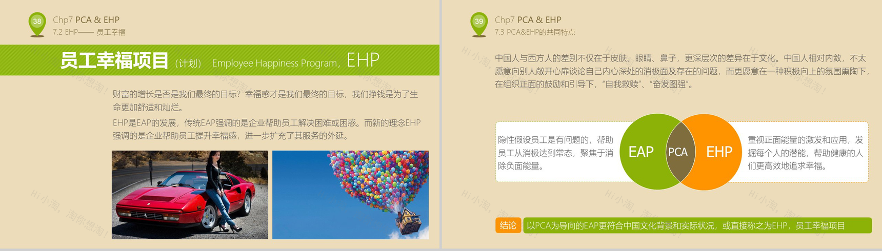 绿色简约大气公司人力资源EAP培训教育课件PPT模板-20