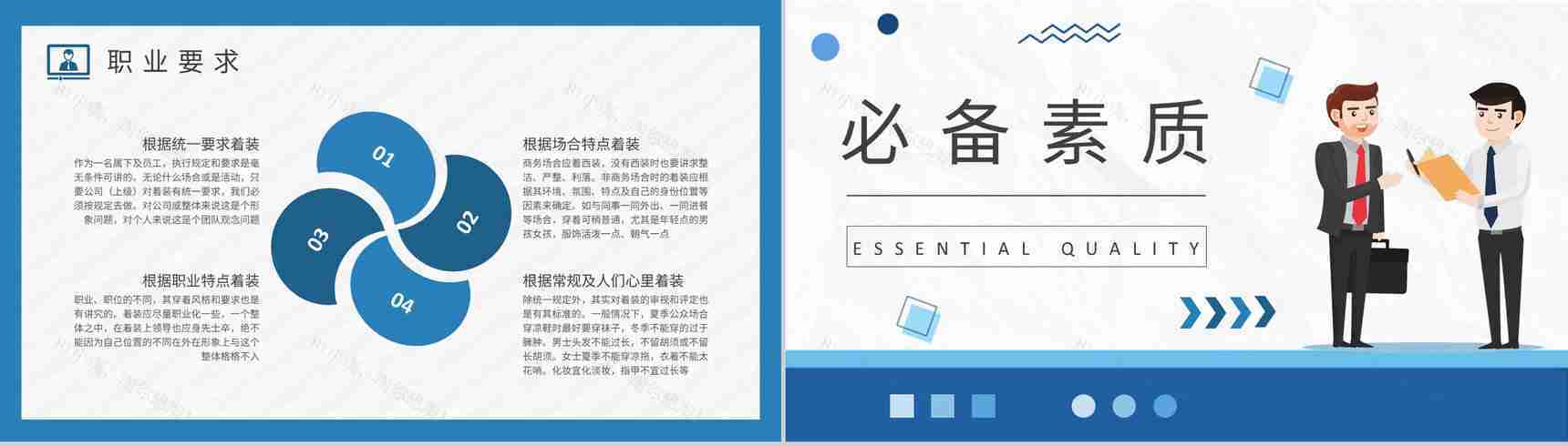 企业员工业务技巧学习外贸业务员职责培训总结PPT模板-3