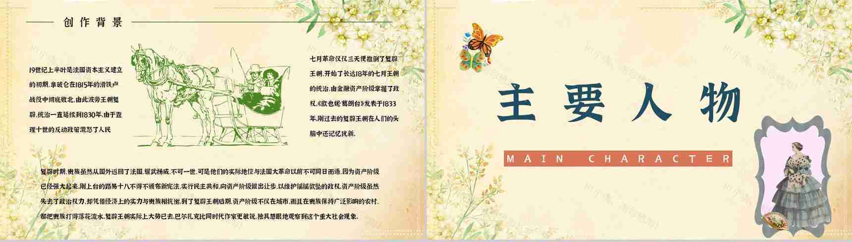 中学生必读著名文学《欧也妮葛朗台》经典片段赏析教师备课课件PPT模板-5