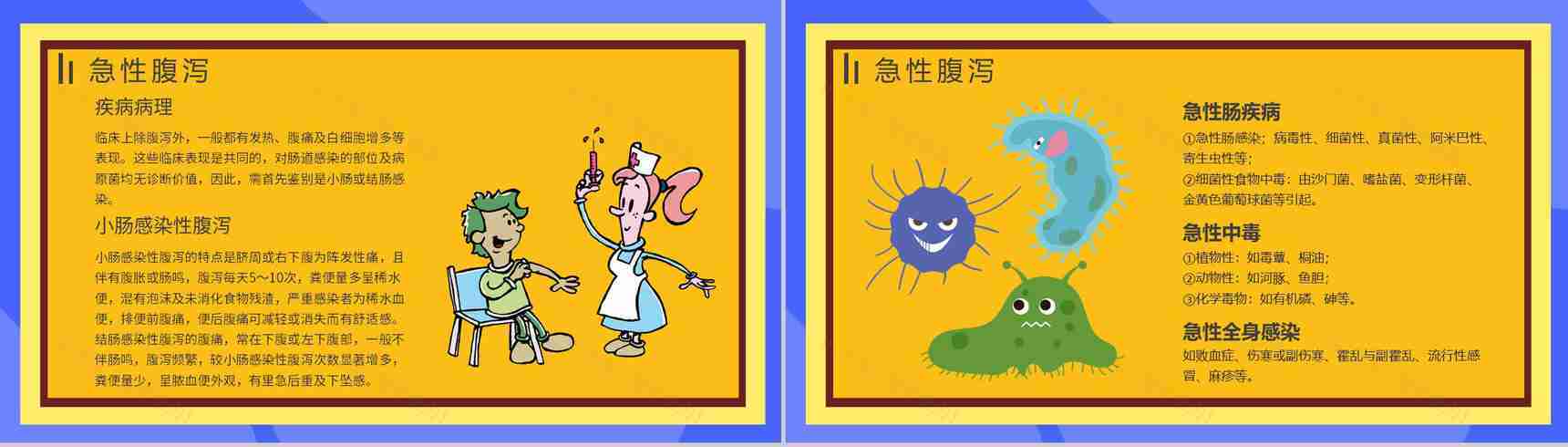 夏季腹泻预防知识健康宣传原因及防护治疗方法PPT模板-3