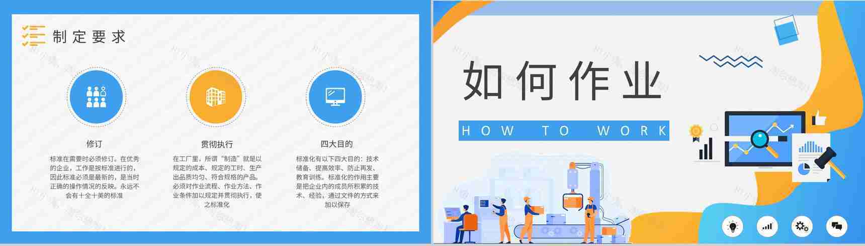 车间定置管理工作要求标准化作业的目的和意义培训演讲PPT模板-6