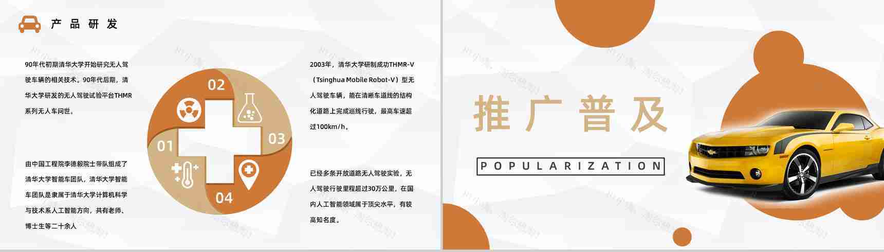 智能时代无人驾驶汽车发展和未来无人车利与弊分析总结报告PPT模板-8