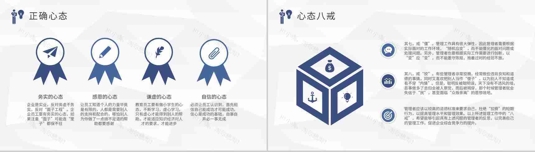 企事业单位管理者心态培训收获中高层员工心理问题解答PPT模板-7