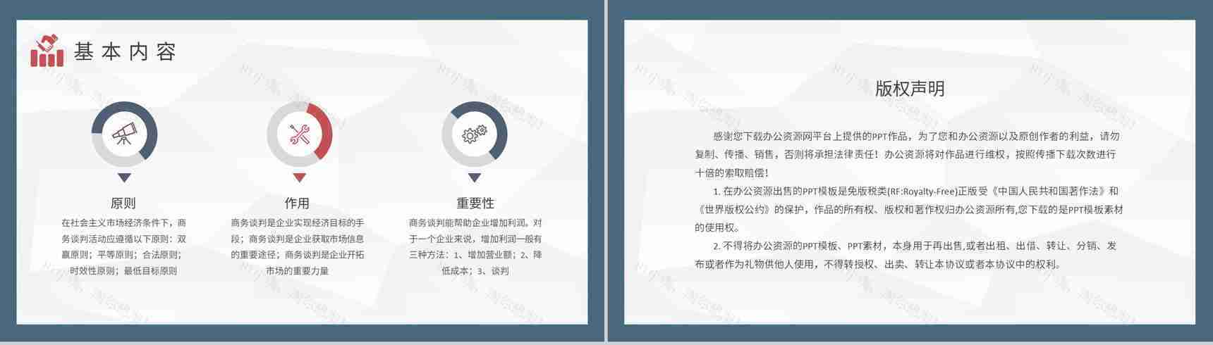 国际商务谈判方案汇报公司员工贸易谈判技巧学习PPT模板-8