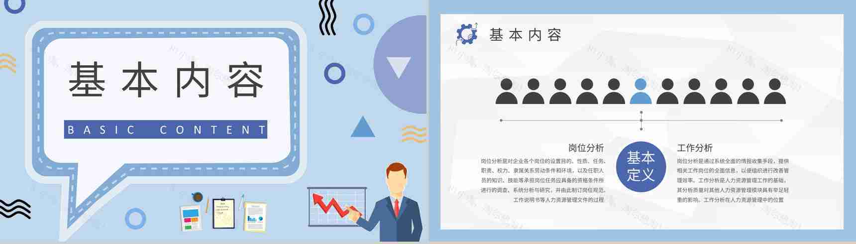 岗位需求分析核心内容总结部门员工岗位认知培训PPT模板-6