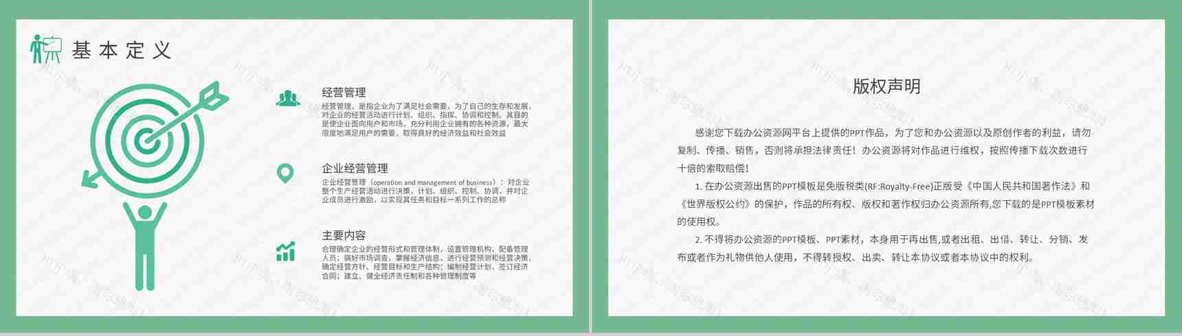 互联网公司经营管理模式学习部门员工管理规划PPT模板-8