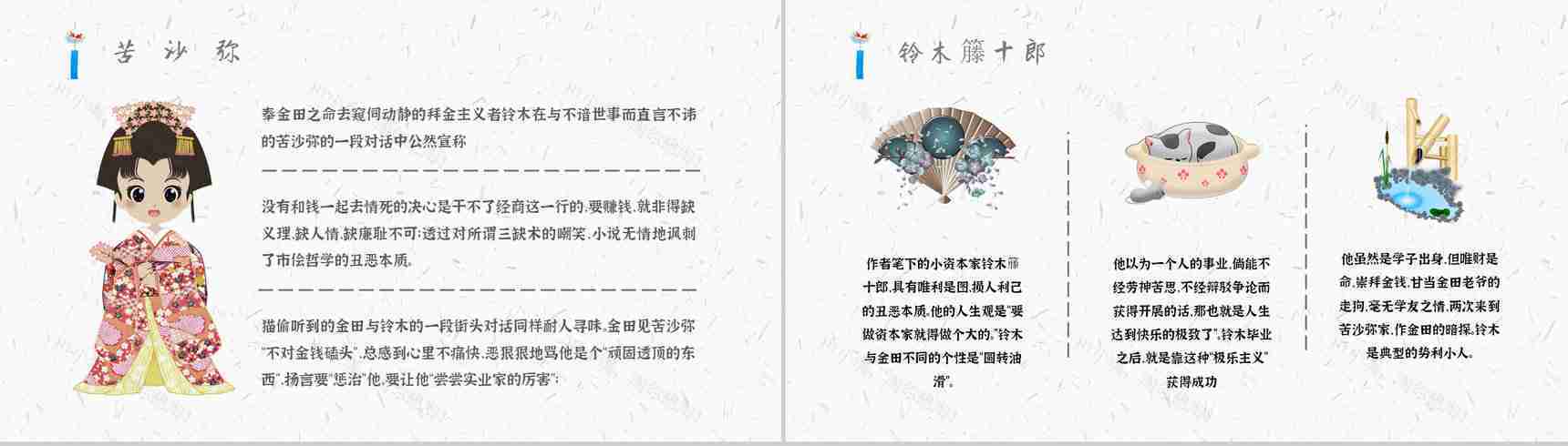 名著片段赏析《我是猫》艺术特色教师备课PPT模板-5