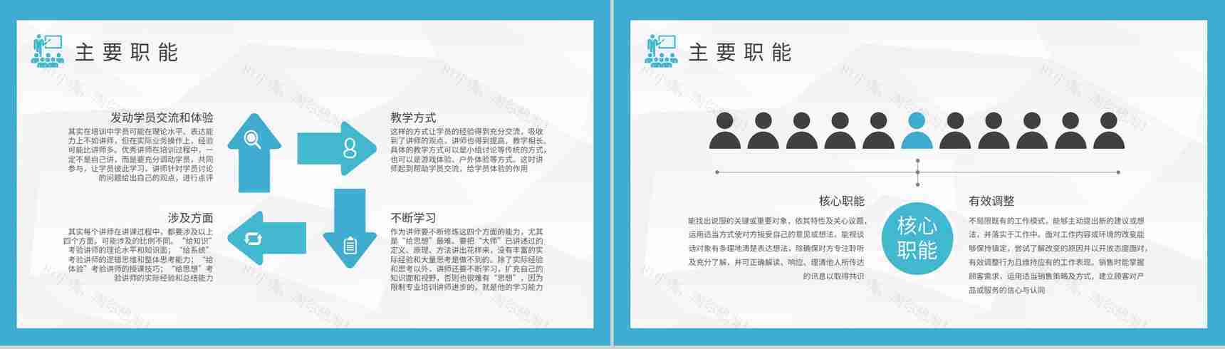 讲师授课技巧培训课件团队销售人员培训实施计划PPT模板-5