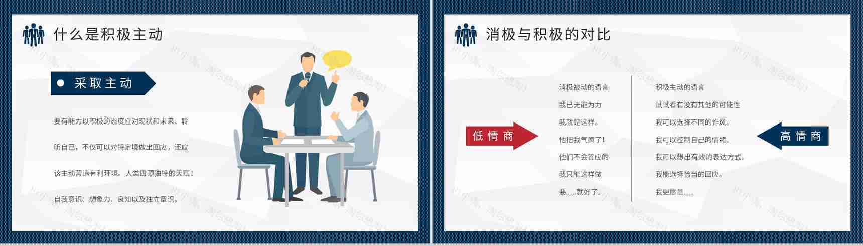企业管理书籍推荐之史蒂芬柯维《高效能人士的七个习惯》读书笔记分享PPT模板-8