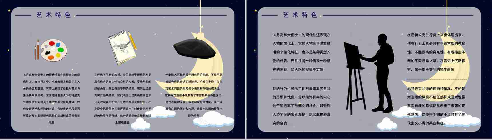 好书推荐之《月亮与六便士》作品内容介绍艺术特色赏析知识培训PPT模板-10