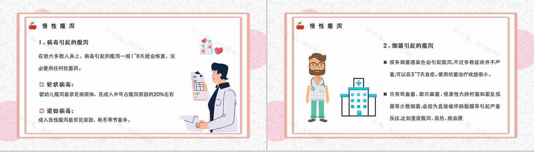 医疗护理培训儿童夏季腹泻情况讲解及治疗方法学习宣传讲座PPT模板-11