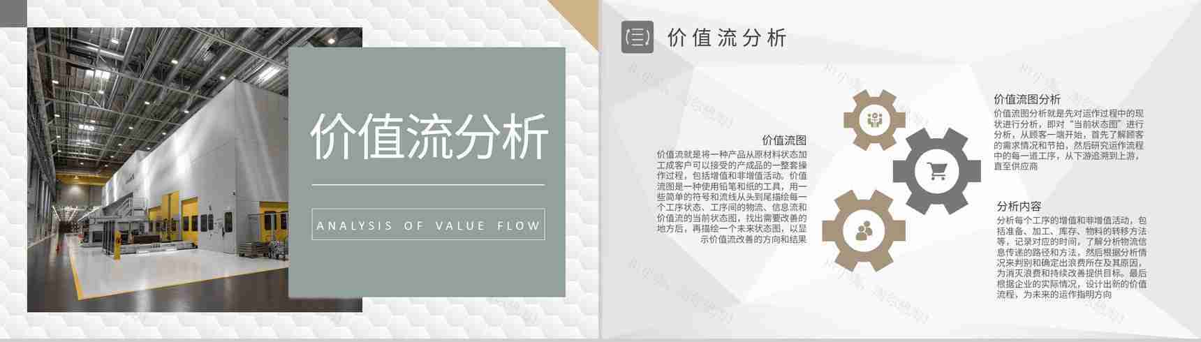 价值流分析培训教案生产车间物料需求计划总结PPT模板-7