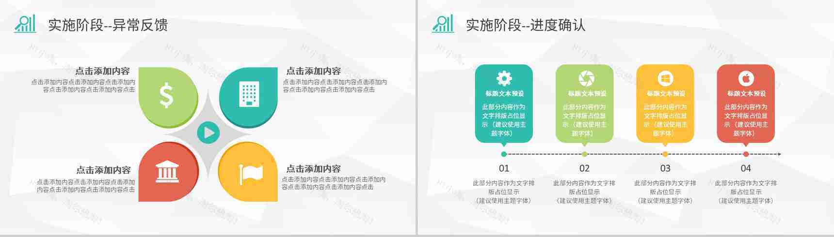 公司项目质量管理体系要求员工PDCA循环的四个阶段培训PPT模板-12