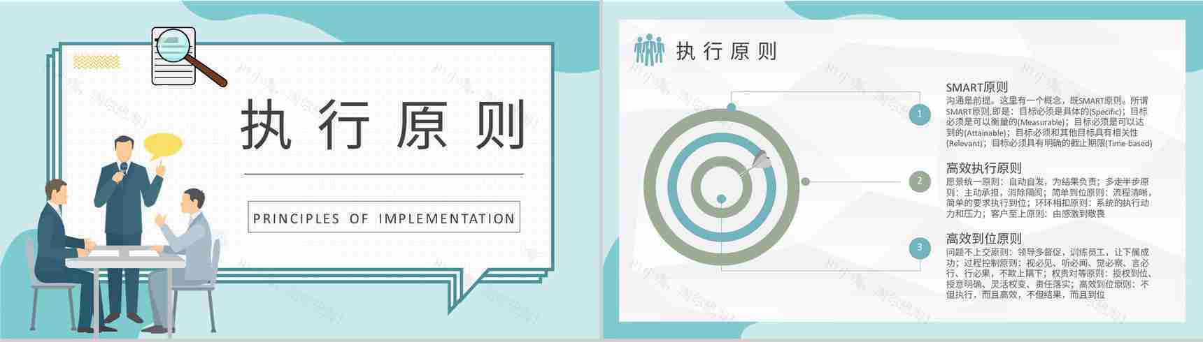 企业员工管理工作方案汇报执行力培训内容解析PPT模板-4