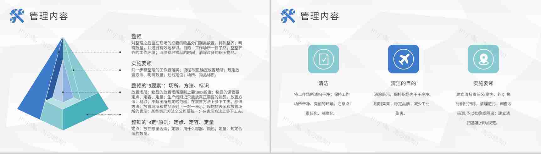 5S现场管理内容培训课件企业生产车间管理工作总结汇报PPT模板-7