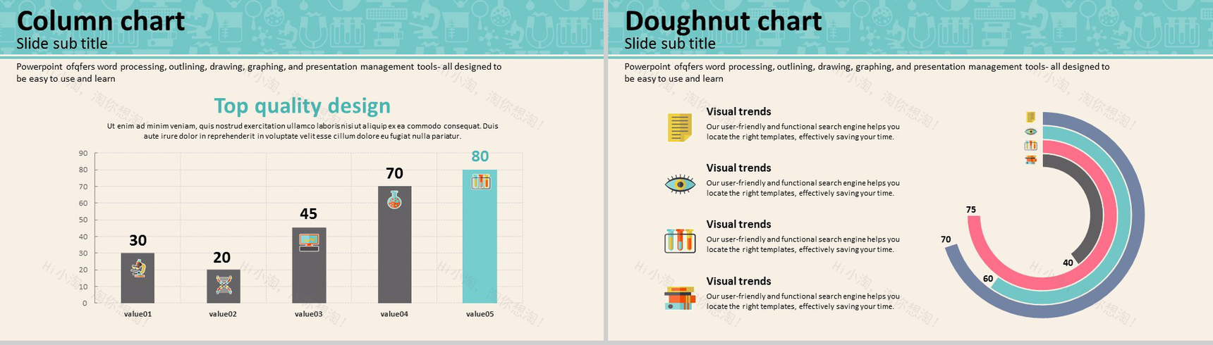 绿色卡通简约欧美医学医疗医院年终汇报总结PPT模板-3