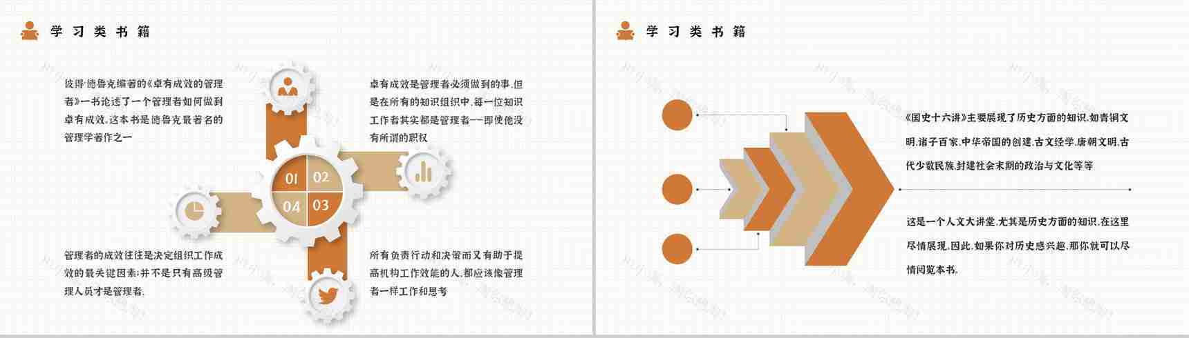 教育教学好书推荐书单分享学生图书阅读心得体会分享PPT模板-9
