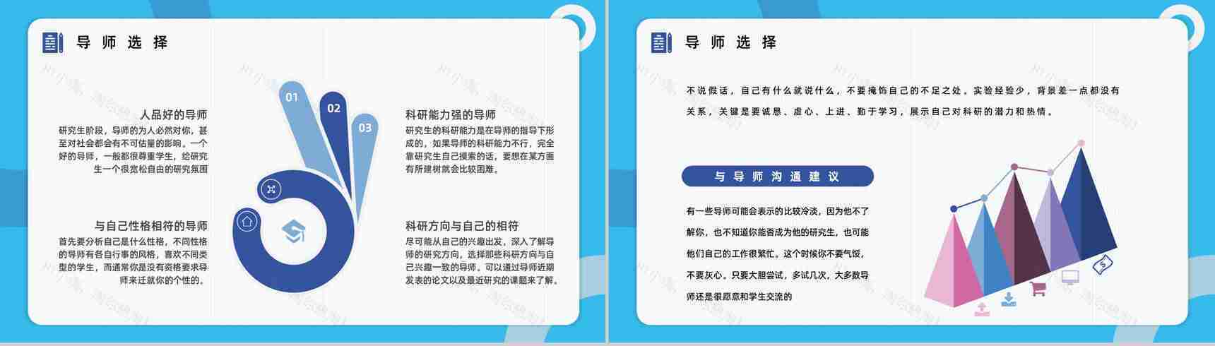 学校大学生保研分享考研经验具体内容交流总结会PPT模板-5