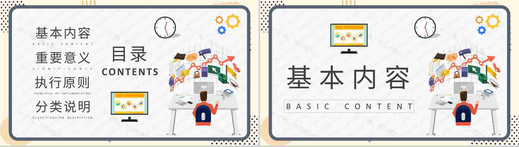 公司员工技能提升学习执行力培训基础知识总结PPT模板-2