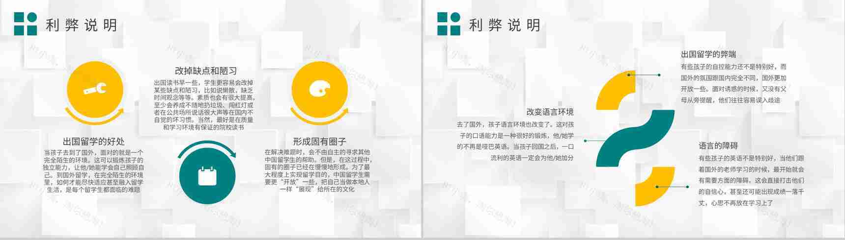大学生出国留学的挑战个人安全注意事项说明PPT模板-3