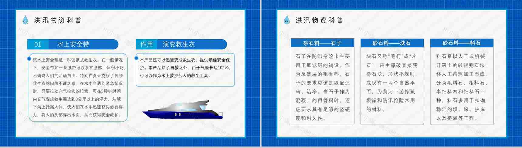社区居民雨季防洪防汛的措施和方法培训与安全自救知识普及PPT模板-12