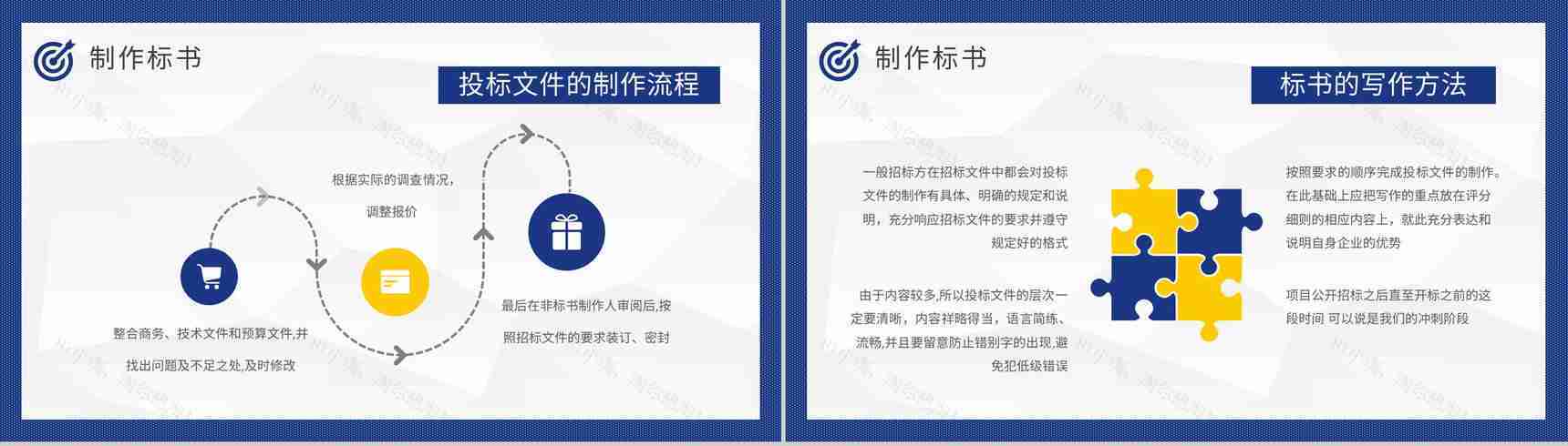 项目招投标申请要求培训投标书技术包含内容总结PPT模板-11