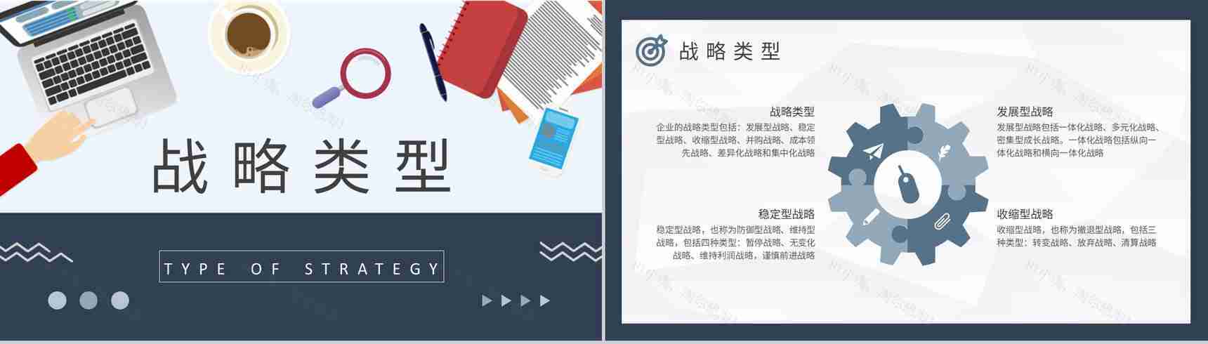 商业模式创新计划方案企业战略定位分析演讲PPT模板-4